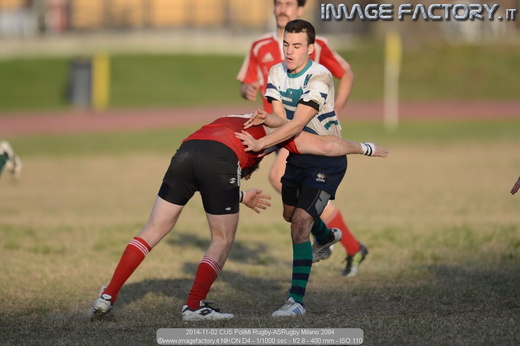 2014-11-02 CUS PoliMi Rugby-ASRugby Milano 2084